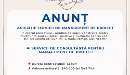 Anunt achizitie