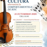 Cultura,alternativă la componentele de risc